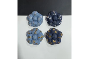 New 6.6cm Plastic Sticky Letters Corsage Various Materials Casual CUFFLINKS Four Seasons Clothing Accessories