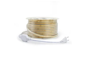 AC110V 220V COB LED Strip Light IP67 50m/roll 3000K 4000K 6500K Flexible Plug-and-play Outdoor Building Contour Lighting