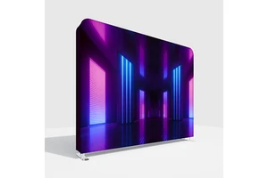 High Quality Suntural 3D Light Box 10x8x1.3ft Aluminum Tube Frame Backdrop Photography for Trade Shows