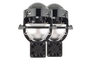 Aluminum Reflective Cup Bi Led Lens 47W/55W High Definition Car Lighting Ball Bi Led Projector Lens 3.0 Inch