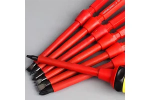 Screwdriver Set for Electricians and Home Repairs, a Multi-functional Tool Kit with Strong Magnetic Tips and High Hardness.