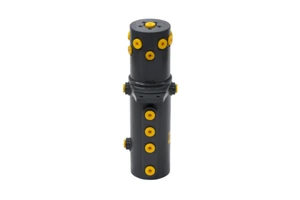 YHZ-10-12 Hydraulic Rotary Joint Swivel Union 60 L/min 38 MPa 10 Channels Heavy Duty Excavators Cranes Aerial Work Platforms