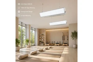 Ledmic 50W 100W 150W Anti Glare Yoga Pilates Studio Light MLL Linear LED High Bay Wellness Center Elite Manufacturer