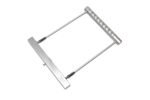 24W High Power LED Display Light, Aluminum Long Arm Linkable Exhibition Lighting for Trade Show Backdrop Booth