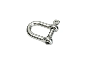 Marine Grade Stainless Steel 304 316 D Shackle Dee Shackle with Screw Pin for Boat Rigging Hardware