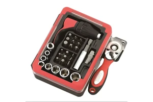 Electrician Tools and Equipment Hand Tool 30pcs 1/4 Inch DR. Hex Type Bit Mini Socket Set