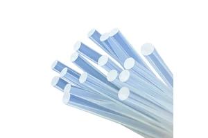 Translucent 7mm*300mm Hot Melt Glue Sticks For Construction Packing Woodworking Manufactured With EVA Hot Glue Gun Compatible