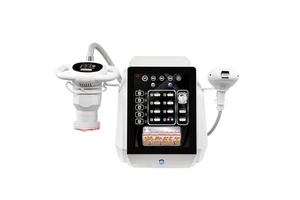 6MHz RF Vacuum Roller Massager Mechanical Rotation Body Contouring Machine LED Light for Skin Firming and Deep Tissue Massage