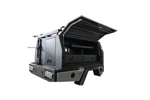 Aluminum Waterproof Tool Storage Canopy for Workmate Ute Hilux with Customizable Size and Powder Coated Finish