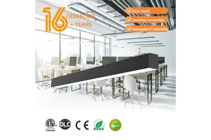 Aluminum Linear Grid Light Commercial Anti-Glaring LED IP44