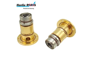 HANGE CNM502-Z11648 Universal 1-20 Rpm 360 Degree Rotary Joints Pneumatic Hydraulic Jaw-Jaw Swivels Water Medium Single-Flow