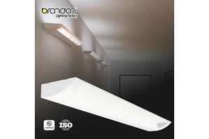 Brandon Customizable Linear Light Metal Mesh Louver LED Fixture Wholesale Price for Hallway & Library OEM & ODM Options