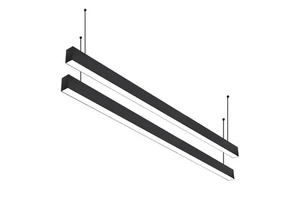 LED Linear Light Modern Aluminum Office Warehouse Decorative 3ft 4ft 5ft 8ft Pendant Light Led Recessed Linkable Linear Light