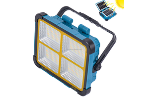 Outdoor Led Solar Floodlight Energy Saving 5 Modes Lamp Germany Warehouse Stock Hiking Camping Fishing Garden Emergency Light