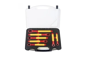 Powerlift VDE029 Insulation Kit 7 Auto Repair Tools OEM Hard Case Electrician Tool Set for Car Household Electrical Maintenance