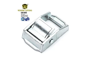 1 Inch Lock Adjustable Strap Buckle 400KG BS Metal Cam Buckle for Webbing