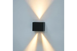Indoor Led Wall Lamp up and Down Aluminum Decorate Wall Sconce Bedroom Led Wall Light Waterproof Light