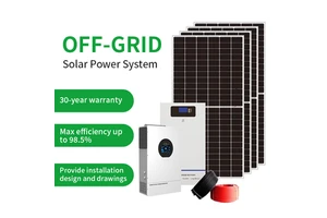 5KW Solar Off Grid System Complete Kit Discount Bulk Price Photovoltaic Power Generation Storage Solution OEM ODM Provider