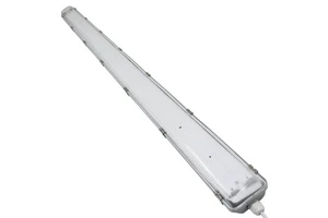 IP65 Waterproof Moisture-Resistant LED Tri-Proof Light 18W PC Material 2-Year Warranty Outdoor Parking Lot or Warehouse Lighting