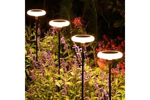 High Quality Solar LED Swing Lights IP65 Rated Auto-Swing Function for Creating a Charming Outdoor Ambiance Warm White Light