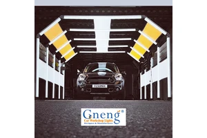 High CRI Light Tunnels for the Car Coating Polishing With the Drawing Design Car Detailing Lights Car Wash Tunnel