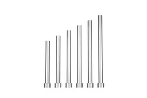 SKD61 Ejector Pin DIN Standard Straight Thimble 11/11.5/12/13/14/16mm for Plastic Injection Mold OEM HRC48~52 1000HV100HV