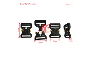 Direct China Factory Lightweight Durable Quick-Release Classic Eco-friendly Tactical Belt Buckle Strong Plastic for Tactical
