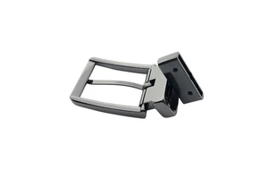Customized Wholesale Hot Sale Professional Men's Reversible Rotary Pin Buckle Blank Buckle Metal Reversable Belt Pin Buckle