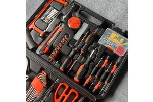 102 Pcs Woodworking Electrician Manual Hardware Toolbox Set Gift Kit Home Use Hardware Kit Maintenance Hand Tools Kit