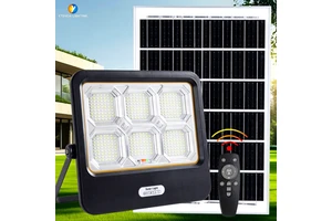High Brightness Solar Flood Light 500W 600W Outdoor Waterproof Led Solar Lamp With Remote Control