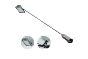 LED Exhibition Trade Show Long Arm Spot Light 60/120 Beam Angle 3000-5700K Color Temp Aluminum Construction Customizable 414mm