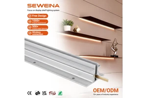 Easy Installation AA Horizontally Inserted Conductive Pillar LED Light for Kitchen Decorative Display Cabinets