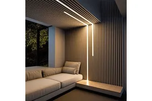 Modern Simple Linear Light Low-voltage Aluminum groove Light Ceiling LED Line Light