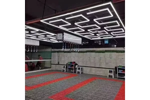 Customized Honeycomb Led Garage Detailing Lights Led Lighting Car Detail Garage Workshop Retail Super Bright Led Garage Light