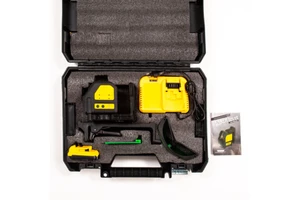 DERUIDA 3D 12 Lines Green Laser Level Self Leveling 360° Cross Line Horizontal Vertical Laser Level for Construction Nivel Laser