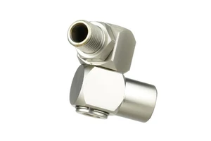 Pneumatic Tool Universal Swivel Air Fitting 360 Degree Rotary Connector Male and Female Thread Direction Change Adapter