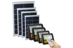 Energy Saving 100W 200W Floodlight Waterproof Outdoor Solar LED Flood Lights
