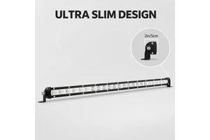 25 Inch Ultra Slim Single Row LED Light Bar 120W 12000LM 12V IP67 Spot Flood Combo Beam For Truck SUV ATV UTV 4x4