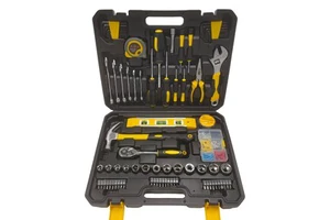 108-Piece Essential DIY Hand Tool Kit with Hard Case-All-in-One Solution for Household Repair & Maintenance