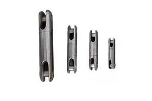 Steel Silver Swivel Connector Articulated Joint Stringing Tool Anti-Twisted Rotary Connector for Power Overhead Conductor