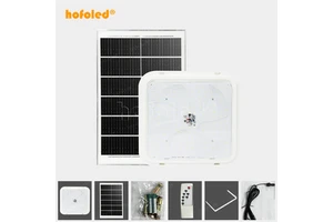 Wholesaler Daytime Available 3 Colourfol Dimmable Outdoor Solar Shed Lights Ip65 Indoor Wall Solar Led Ceiling Light