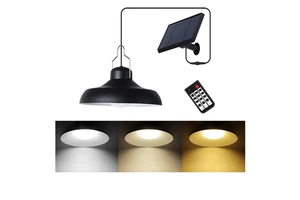 New Design Work Outdoor Waterproof Ip65 Solar Pendant Light for Shed Garden