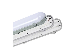 High Quality Triproof Fixture OS Series IP65 DF0.9 Single Double End Wiring IC Driver LED Linear Fixture Tri-proof Fixture