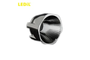 Ledils CA10716_BOOM-S PMMA Reflector 10 20 Spot 9.9mm Adhesive Tape LED Lighting Single Lens High Transmittance (>90%) 1-Year