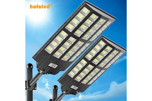 Hofoled High Lumen Solar Powered Street Light Wholesale 3000W Integrated Solar Streetlights Outdoor All In One 8000W Solar Light