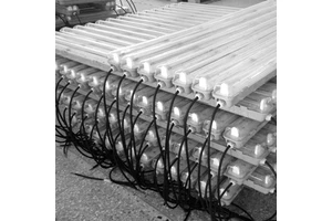 Led Triproof Light Ip65 36w T8 Tube Fluorescent Waterproof Lamp Linear Tri-proof Light