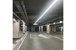 New 100mm Width Aluminum Modular Linear Light Fitting Endless Joint 2-in-1 Luminaire with Cable Tray Long Rectangle Shape