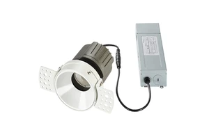 Widely Application Customized Design Mirror Black 10W/20W Cob 15/24/36 Degrees Anti-Glare Hotel LED Downlight
