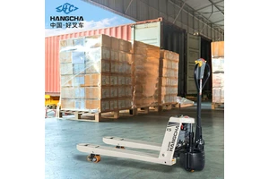 Hangcha 48V 15Ah Automatic 2000kg Lithium Battery Electric Pallet Jacks Adjustable Electric Forklift Truck