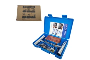Full Metal Tire Repair Kit 58pcs Car Tire Repair Tool Studding Tool Set Auto Bike Tire Repair Puncture Plug Garage Accessories